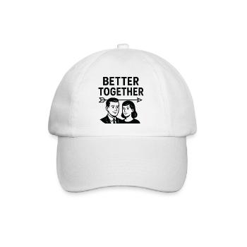 Mariage Amour - Better Together - Casquette classique - blanc/blanc - Devant
