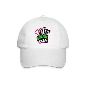 Design de style urbain en wheelie - Casquette classique - blanc/blanc - Devant