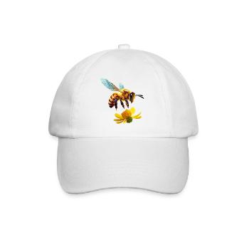 abeille - Casquette classique - blanc/blanc - Devant
