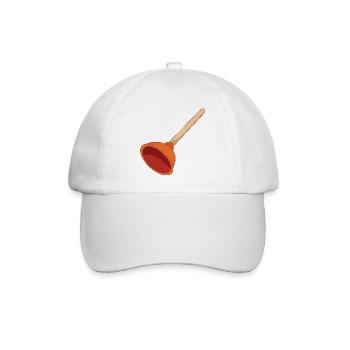 Pömpel – Pümpel – Sonnette d’aspiration au design classique - Casquette classique - blanc/blanc - Devant