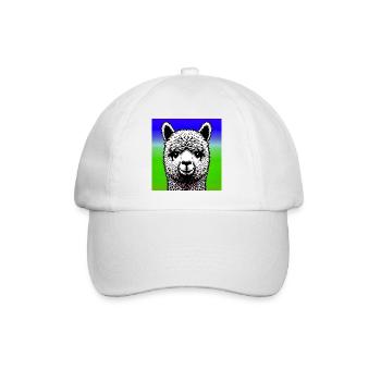 Alpaga - Casquette classique - blanc/blanc - Devant