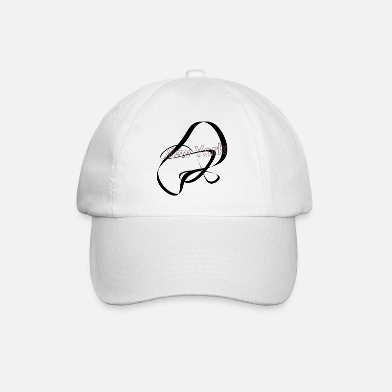 New York - Casquette classique - blanc/blanc
