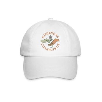 La convivialité nous unit - Casquette classique - blanc/blanc - Devant