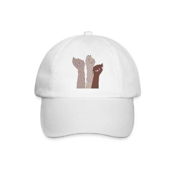 Power to all - Baseball Cap - white/white - Front