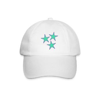 STAR. VALENTINSTAG. HERZ. ICH LIEBE DICH. ICH LIEBE - Baseballkappe - Weiß/Weiß - Vorne