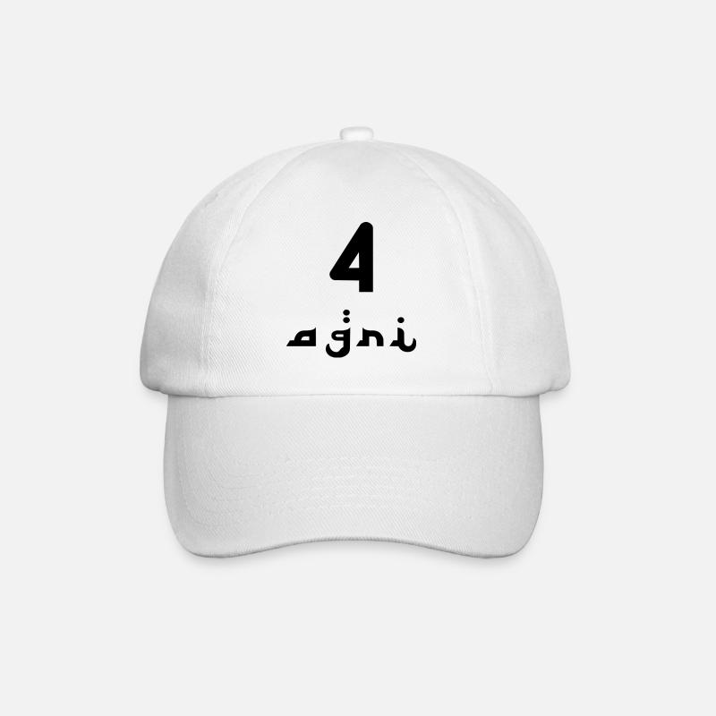 Agri 4 - Baseballkappe - Weiß/Weiß