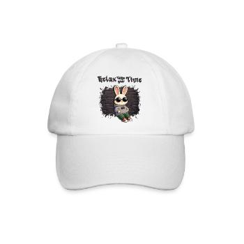 Bunny urban - Baseball Cap - white/white - Front