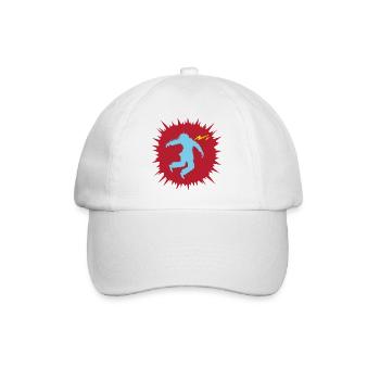 COUP DE FOUDRE – Geek & Science-Fiction - Baseballkappe - Weiß/Weiß - Vorne