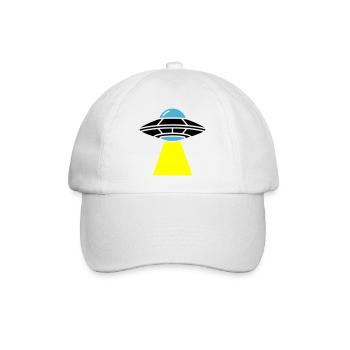 Vaisseau spatial extraterrestre OVNI Light - Casquette classique - blanc/blanc - Devant