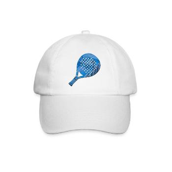 PADEL Racket Shirt, Hoodie, Bag, Socks - Baseball Cap - white/white - Front