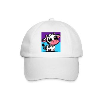 vache - Casquette classique - blanc/blanc - Devant