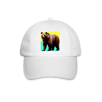 ours - Casquette classique - blanc/blanc - Devant