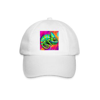 caméléon - Casquette classique - blanc/blanc - Devant