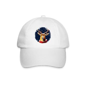 Fans de cerfs - Casquette classique - blanc/blanc - Devant