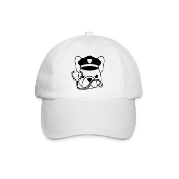 Profil du chef du médecin Frenchie - Casquette classique - blanc/blanc - Devant