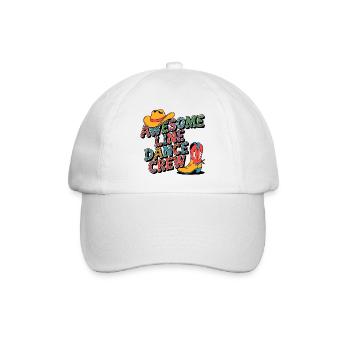 Cowboy Line Dance Crew - Baseball Cap - white/white - Front