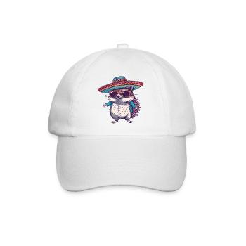 Sombrero comique drôle de hérisson - Casquette classique - blanc/blanc - Devant