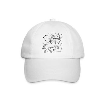 Signe du Sagittaire - Casquette classique - blanc/blanc - Devant