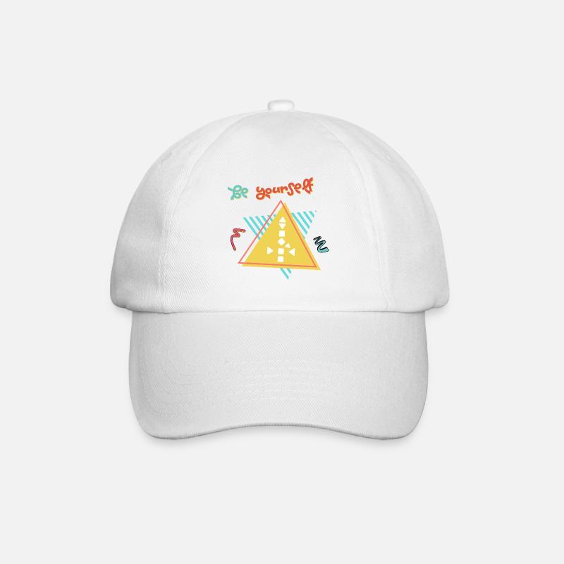 Be Yourself - Baseball Cap - white/white