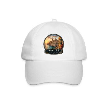Malte Valette Vacances coloniales Méditerranéenne - Casquette classique - blanc/blanc - Devant