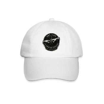 Würde des Menschen – Art 1 GG - Baseballkappe - Weiß/Weiß - Vorne