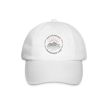 Gothenburg Passenger Line Vintage Harbor Badge - Baseball Cap - white/white - Front
