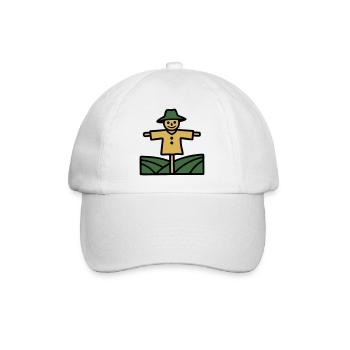 Icône du champ de l’Épouvantail - Casquette classique - blanc/blanc - Devant