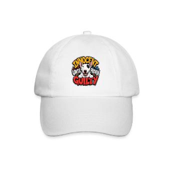 Bull Terrier - Casquette classique - blanc/blanc - Devant