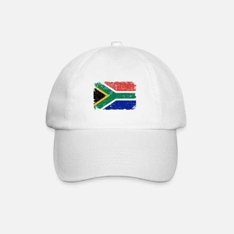 Afrique du Sud - Casquette classique - blanc/blanc