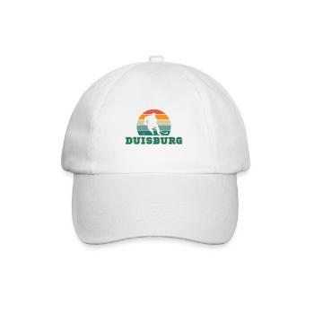 Duisbourg, ma ville ! - Casquette classique - blanc/blanc - Devant