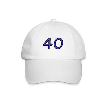 ANNIVERSARY. HAPPY BIRTHDAY. HAPPY BIRTHDAY. - Baseball Cap - white/white - Front