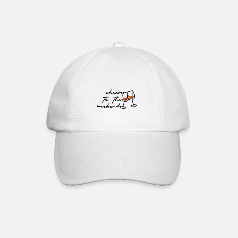 weekend - Baseball Cap - white/white