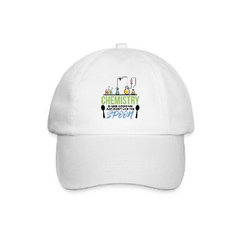 Cadeau de laboratoire flacon chimie chimie - Casquette classique - blanc/blanc - Devant