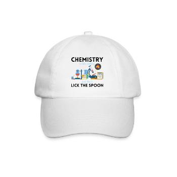 Chimie disant cadeau de laboratoire de chimie - Casquette classique - blanc/blanc - Devant