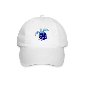 Turtle wildlife - Baseball Cap - white/white - Front