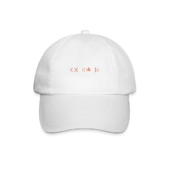 Fork Bomb Forkbomb Computer Scientist Hacker Gift - Baseball Cap - white/white - Front