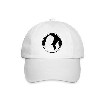 Cercle de silhouette pistolet femme - Casquette classique - blanc/blanc - Devant