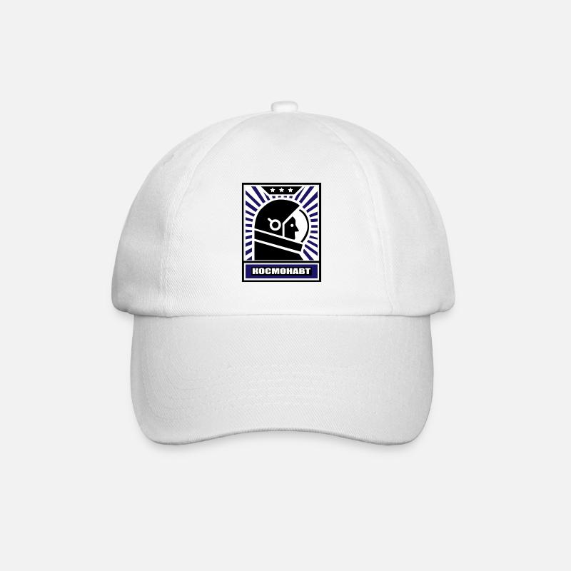 Astronaut Kosmos Astronomie Space Rocket - Baseballkappe - Weiß/Weiß