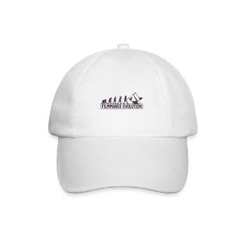 Réalisateur Réalisateur Direction Evolution Drôle - Casquette classique - blanc/blanc - Devant