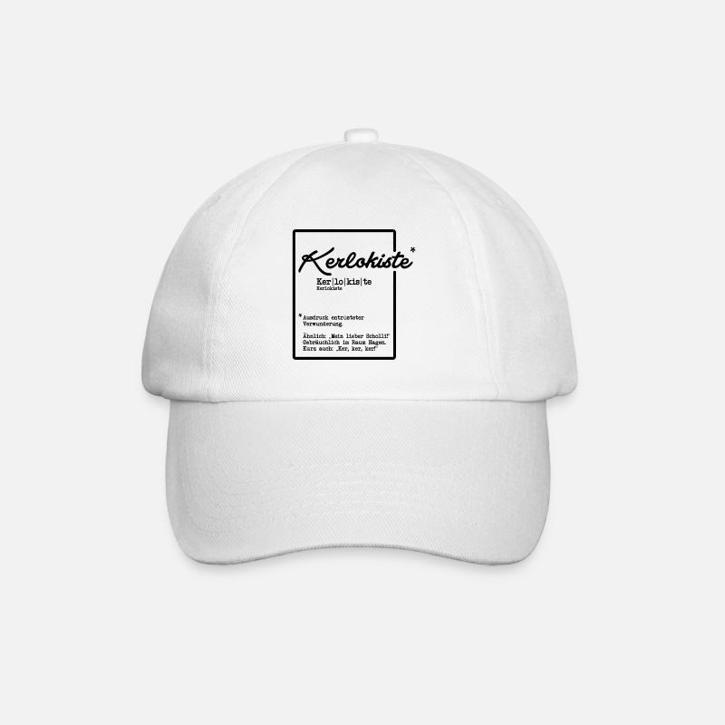 Kerlokiste - Baseballkappe - Weiß/Weiß