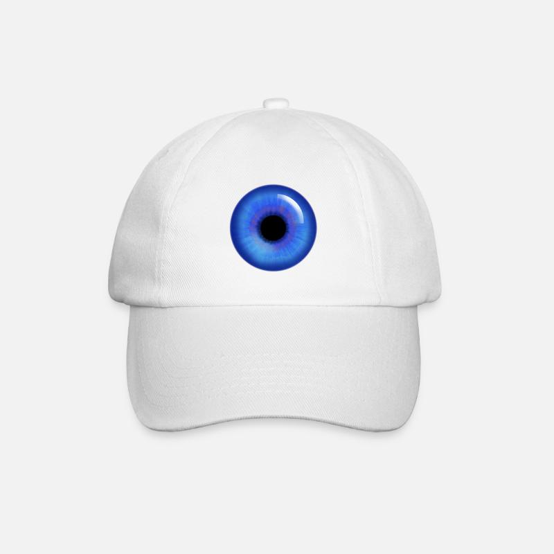 Eye see you - Baseballkappe - Weiß/Weiß
