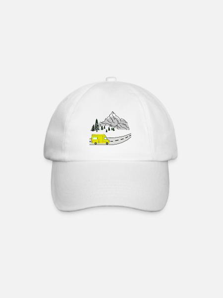 van life - Casquette classique - blanc/blanc