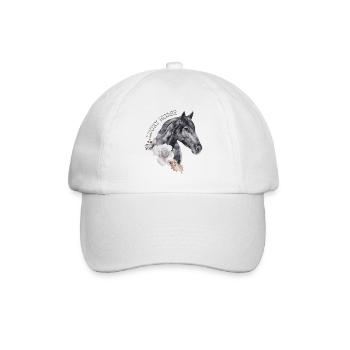 Horse + Rider: Lucky Horse - Baseball Cap - white/white - Front