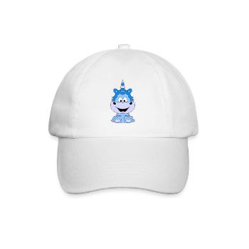 EINHORN - UNICORN - KIND - BABY - Baseballkappe - Weiß/Weiß - Vorne