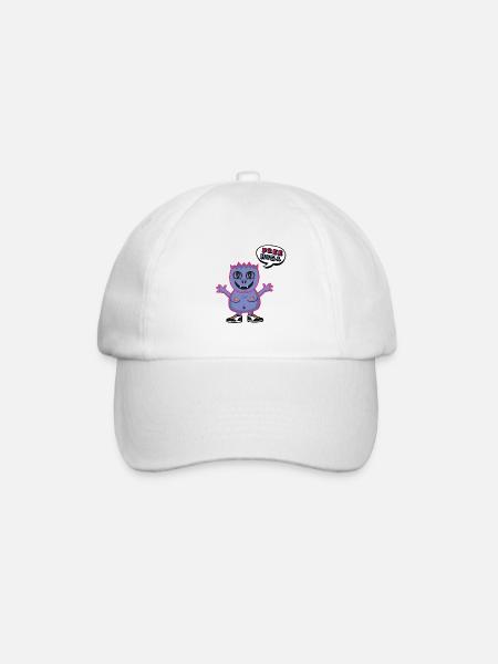 Free Hugs - Baseball Cap - white/white