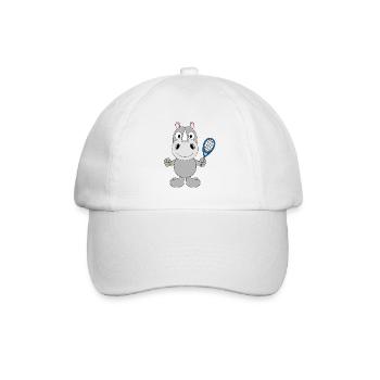 NASHORN - TENNIS - SPORT - TIER - KIND - BABY - Baseballkappe - Weiß/Weiß - Vorne