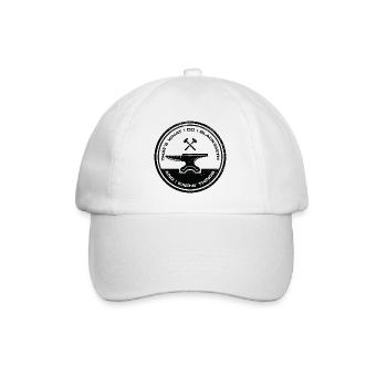 Blacksmith - Baseball Cap - white/white - Front