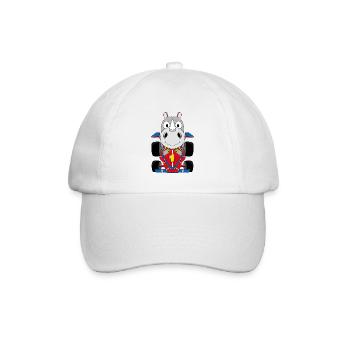 NASHORN - AUTO - MOTORSPORT - TIER - Baseballkappe - Weiß/Weiß - Vorne