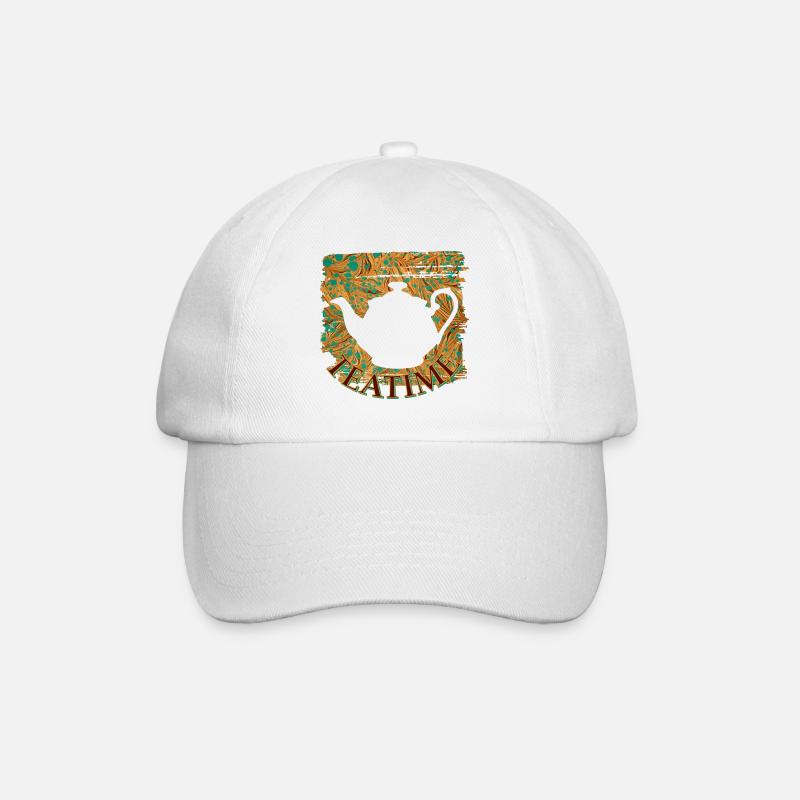 Teatime E 95 - Casquette classique - blanc/blanc
