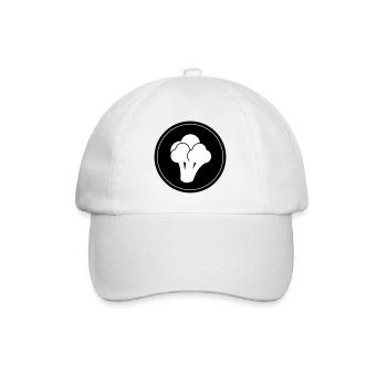 Broccoli Vegetables - Baseball Cap - white/white - Front